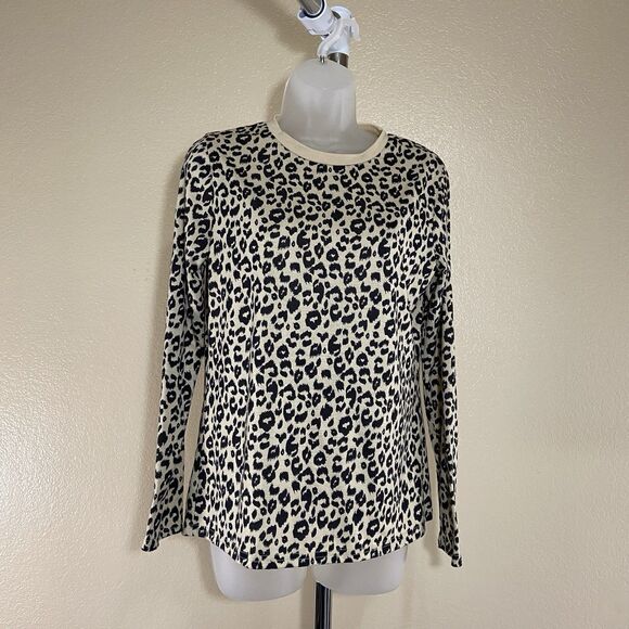 Blooming Jelly Women’s Leopard Print Long Sleeve Size S - Picture 1 of 7
